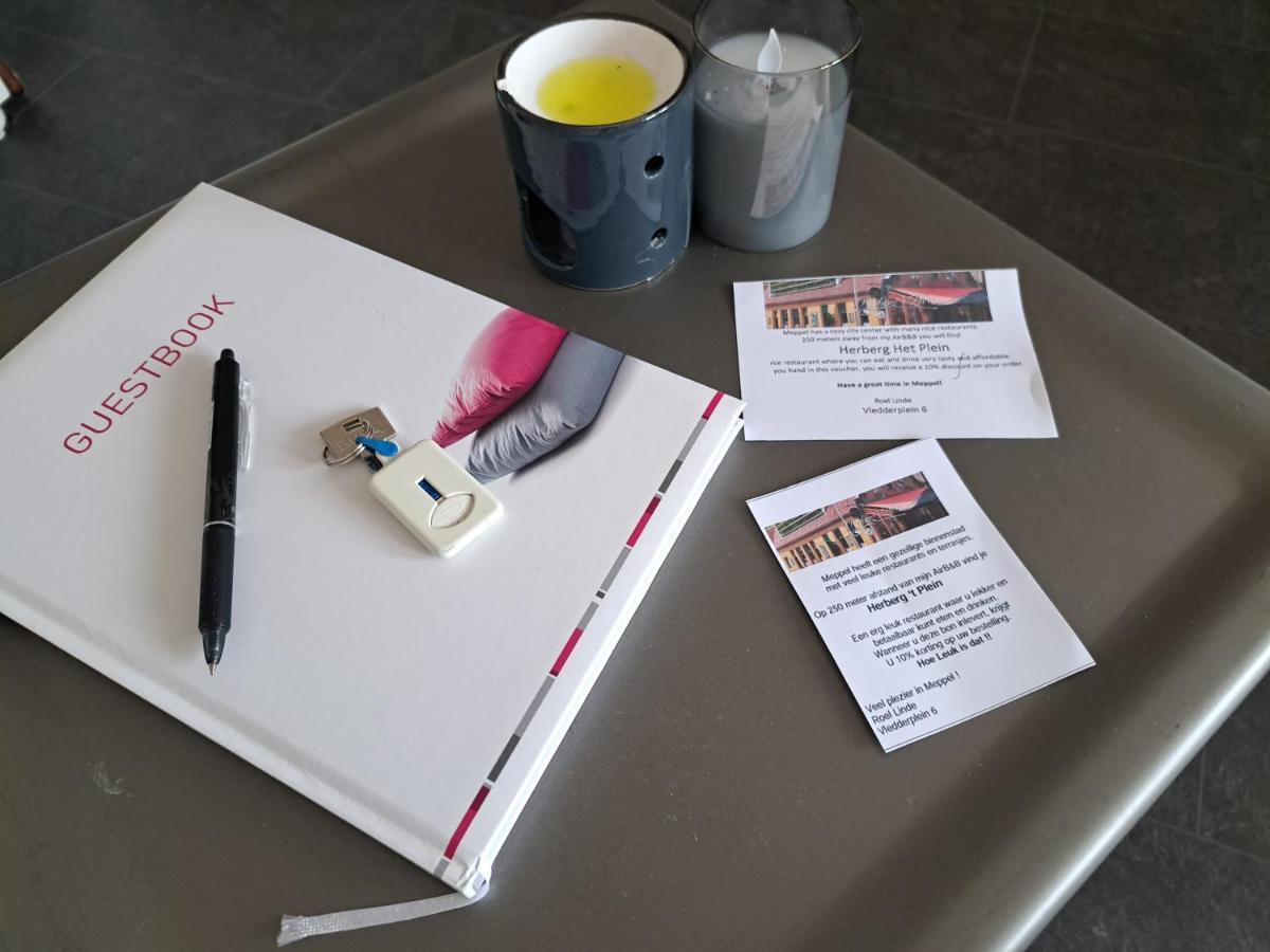 Airbnb 'Logeren Aan Het Plein' In Het Centrum Van Meppel Exterior photo